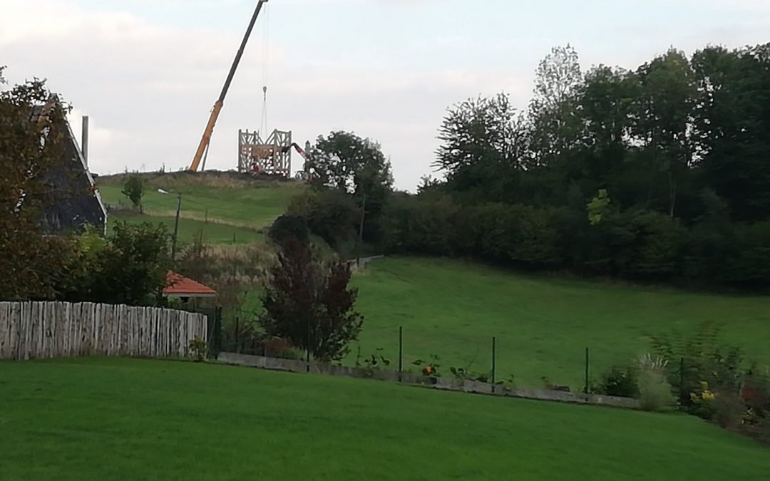 Douze ans après avoir été terrassé par le vent, le moulin de Thimougies renaît