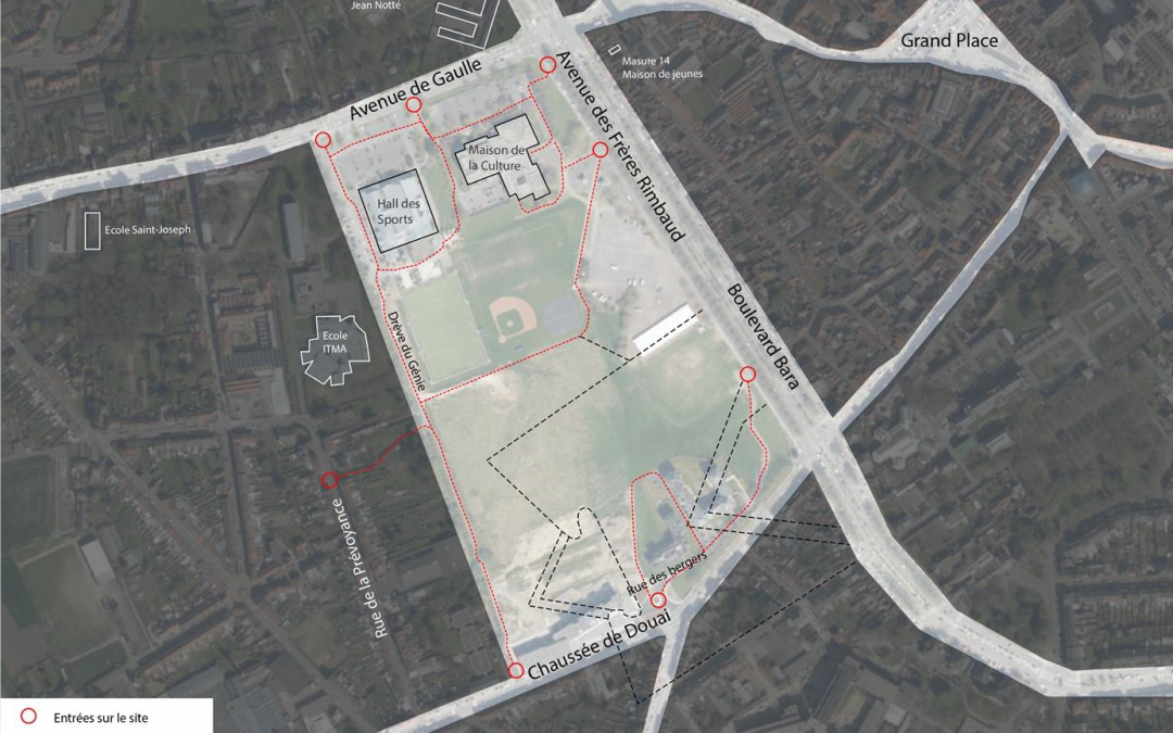 Projet de réaménagement de la plaine des manoeuvres en un parc urbain